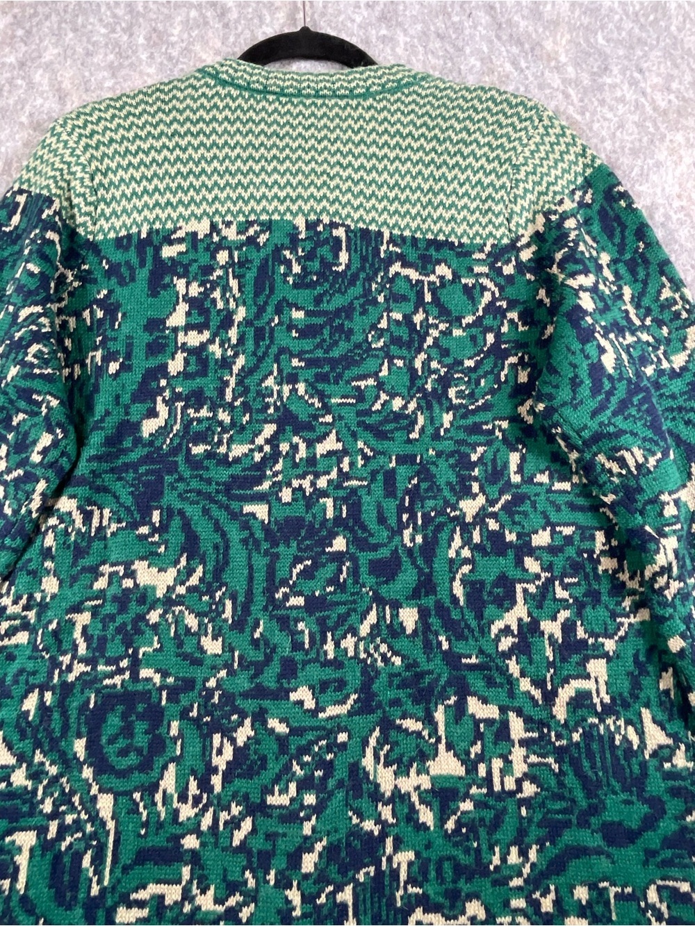 Liz Claiborne Alpaca Blend Stylish Travel Office Party Nordic Button Up Cardigan - Picture 9 of 15